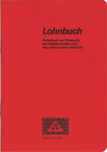 RNK Taschenlohnbuch 48BL 2442 17x12cm