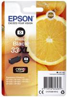 EPSON Inkjetpatrone Nr. 33XL foto schwarz C13T33614012