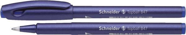SCHNEIDER Tintenroller Topball 847 blau SN8473 0,5mm