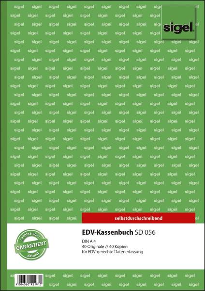 SIGEL Kassenbuch A4/2x40BL SD056