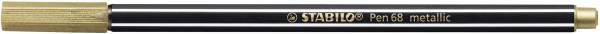 STABILO Fasermaler Pen 68 metallic gold 68/810