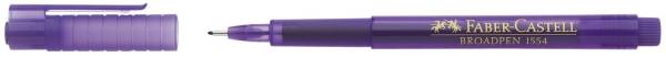 FABER CASTELL Feinliner Broadpen violett 155436 0.8mm