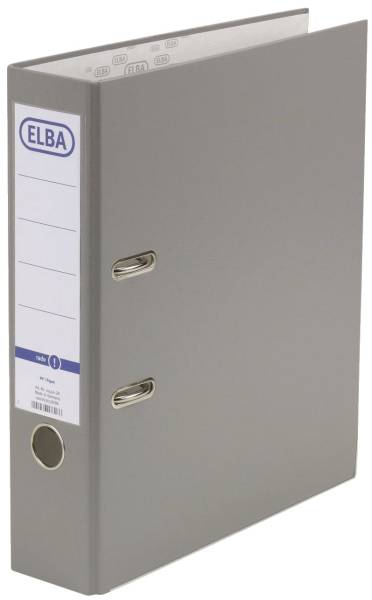 ELBA Ordner A4 8cm smart Pro grau 100202150 10456GR