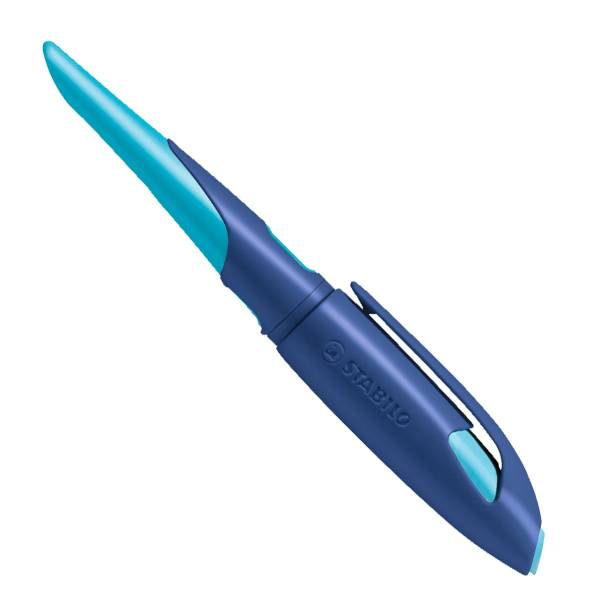 STABILO Füller L Patrone A EASYbirdy m.blau/azur 5013/4-41 Links