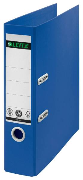 LEITZ Ordner Recycle A4 8cm blau 1018-00-35