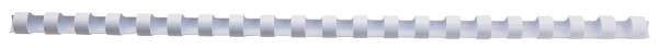 GBC Spiralbinderücken 8mm/45Bl weiß 4028194 A4 PVC 100ST