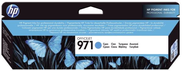 HP Inkjetpatrone Nr. 971 cyan CN622AE