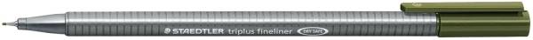 STAEDTLER Feinliner Triplus olivgrün 334-57 0,3mm