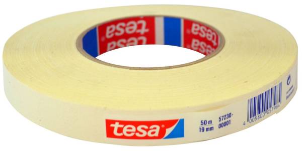 TESA Gewebeband 19mmx50m weiß 57230-00001-02