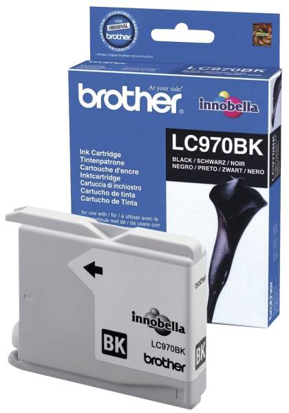 BROTHER Inkjetpatrone schwarz LC970BK