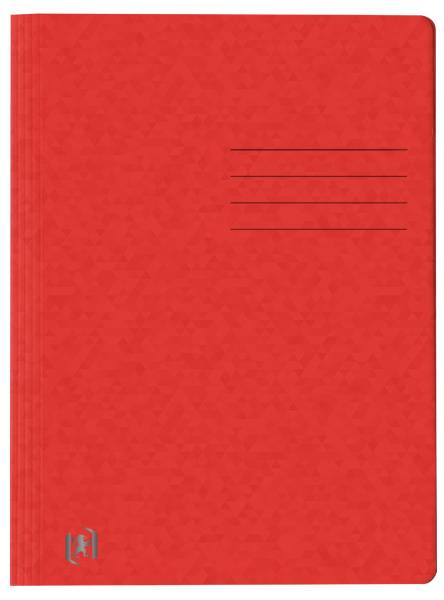 OXFORD Schnellhefter A4 Karton rot 400116211 Top File+