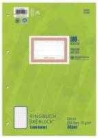 URSUS green Ringbuchblock A4 kar.100BL 044380 20