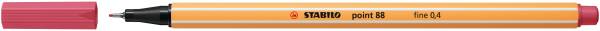 STABILO Feinliner point 88® EF 0,4mm erdbeerrot 88/49