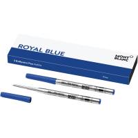 MONT BLANC Kugelschreibermine 2ST F royalblau MB128213/124492 Grossraum