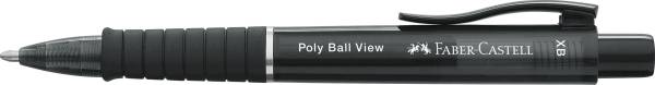 FABER CASTELL Kugelschreiber Poly Ball schwarz 145755 View