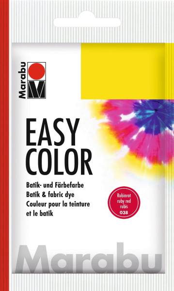 MARABU Batik-und Färbefarbe rubinrot 1735 22 038/25g Easy C.