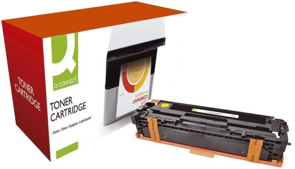 Q-CONNECT Lasertoner yellow KF10824 Ersetzt CB542A