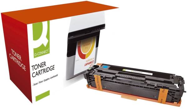 Q-CONNECT Lasertoner cyan KF10822 Ersetzt CB541A