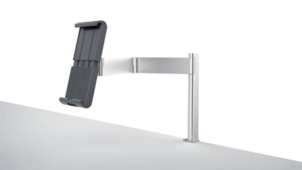 DURABLE Tablethalter Clamp hoch und quer silber 8931-23 mit Klemme