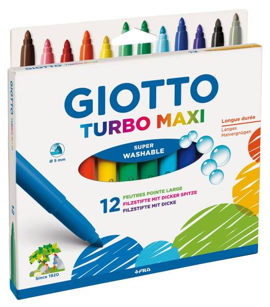 GIOTTO Faserschreiberetui 10ST Turbo Maxi F076400