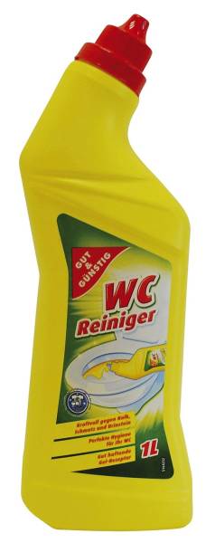 GUT & GÜNSTIG WC Reiniger 1L Lemon 2557288005