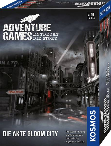 KOSMOS Adventure Games Die Akte Gloom City 695200