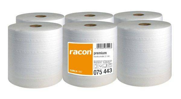 RACON Handtuchrolle Premium 2lag.hochweiß 075443-01 Pg6Rollen