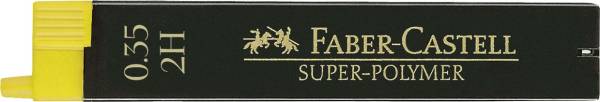 FABER CASTELL Feinmine SuperPolymer 2H 0.35 120312 12St