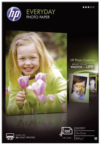 HP Inkjet Fotopapier 25BL s.gloss P Q5451A 200g A4