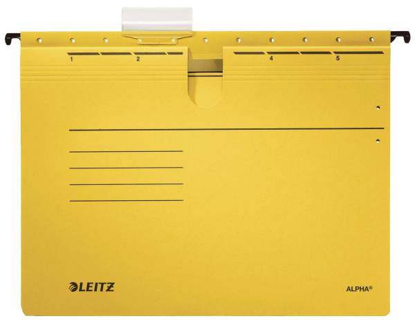 LEITZ Hängehefter Alpha gelb 1984-00-15 Karton 250g