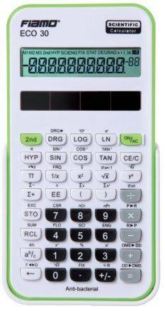 FIAMO Taschenrechner 10-stellig grün FI-Eco30GN antibakt. 81x154x16mm